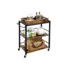 Kitchen Serving Cart with Removable Tray